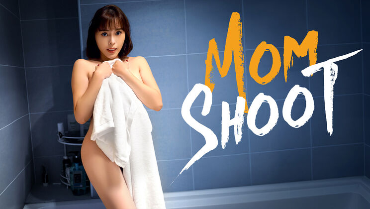 [MomShoot] - Cum on Lena's Tits in the Bathroom - Lena - Zeng Ciang