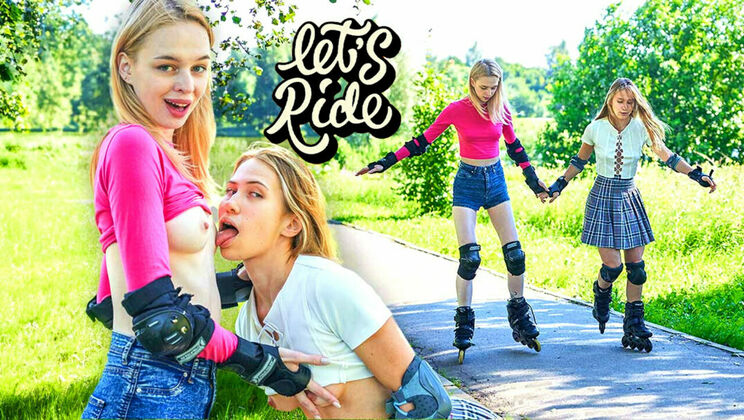 [ClubSweethearts] - Blonde Babes with Braces: Rollerblade Fun with Nika and Elloise - Nika Murr - Elloise Arti