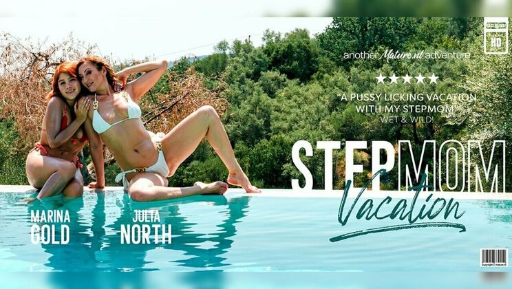 [Mature.nl] - Lesbian Vacation Fun with Julia North and Marina Gold - Julia North - Marina Gold