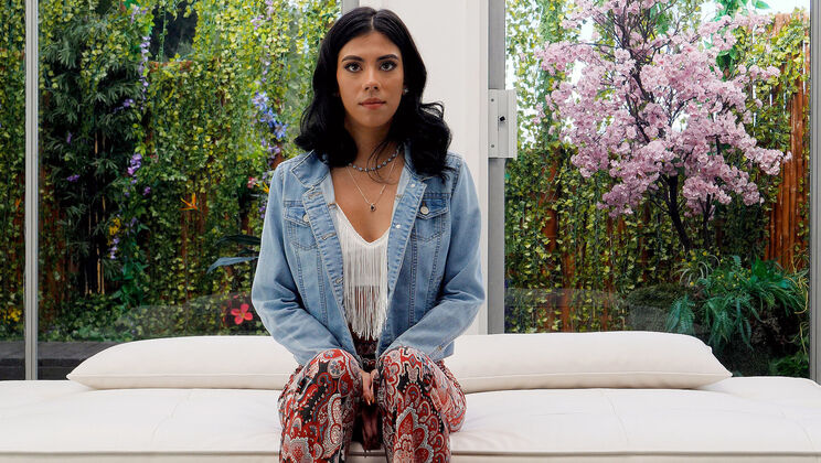 [NetVideoGirls] - Mila's Casting Blowjob and Cumshot - Mila