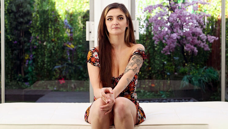 [NetVideoGirls] - Auditioning Harper with a Blowjob - Harper