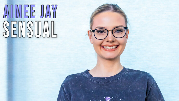 [GirlsOutWest] - Petite Aimee Jay's Masturbation Session