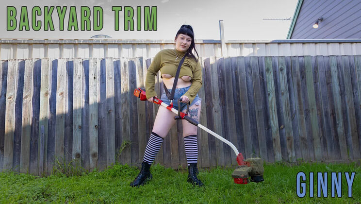 [GirlsOutWest] - Ginny - Solo in the Backyard - Ginny