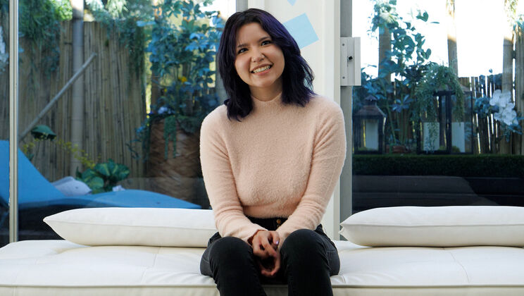 Kassandra's Hot Casting Audition - Cumshot Finish