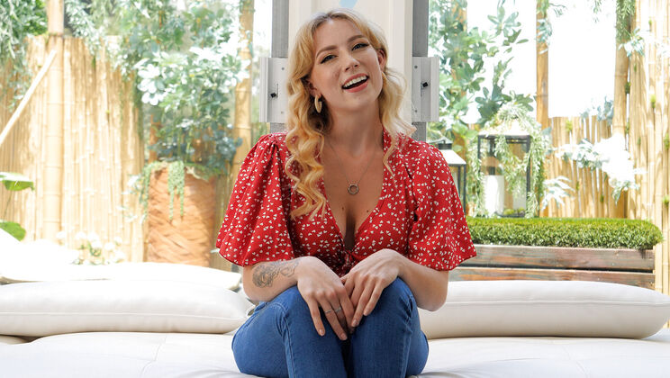 [CastingCouchHD] - Stella Rides Cock in Cowgirl - Stella