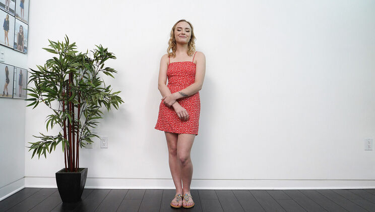 [CastingCouchHD] - Ashley Tries Deepthroat - Ashley