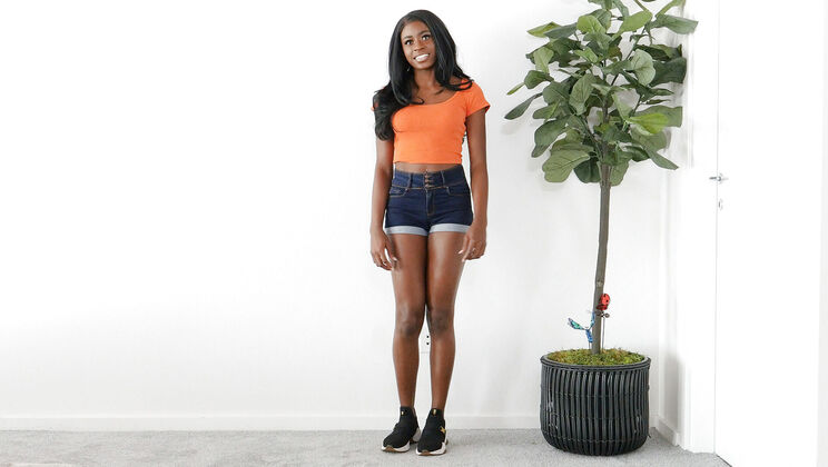 [NetVideoGirls] - Nicole's First Audition - Blowjob & Facial Cum - Nicole