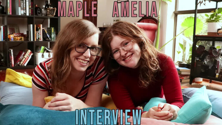 [GirlsOutWest] - Redheaded Cuties Amelia and Maple in Glasses - Maple - Amelia P