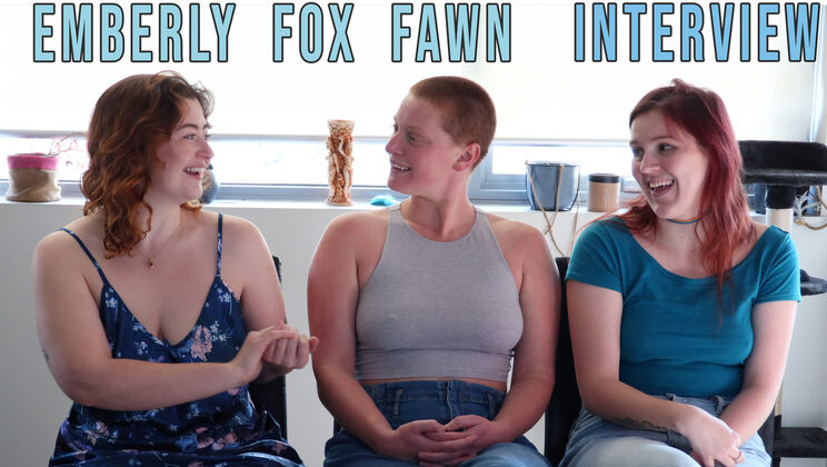 [GirlsOutWest] - The Bedroom Interview: Fox, Fawn, and Emberly Uncovered - Fox - Fawn - Emberly