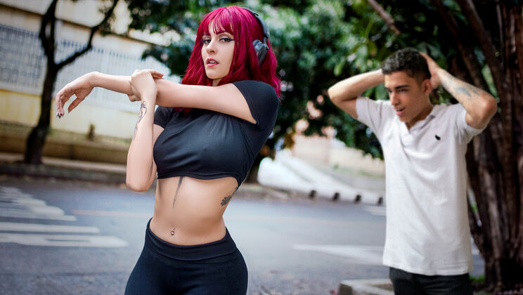 [OYEMIAMI] - Cheating Melina Lust Takes Coach for a Wild Ride - Tommy Verga - Melina Lust