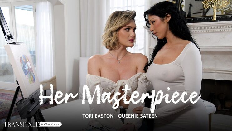 [Transfixed] - Shemale Masterpiece - Queenie Sateen - Tori Easton