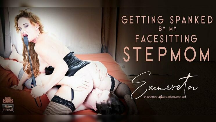 [Mature.nl] - Stepmom Emmereta's Face Sitting and Pussy Licking Fun - Lenny Yankee - Emmereta