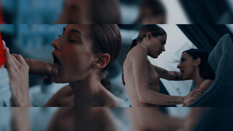 [FutanariXXX] - Home Alone Sex Scene with Two Girls - Amirah Adara - Tiffany Tatum