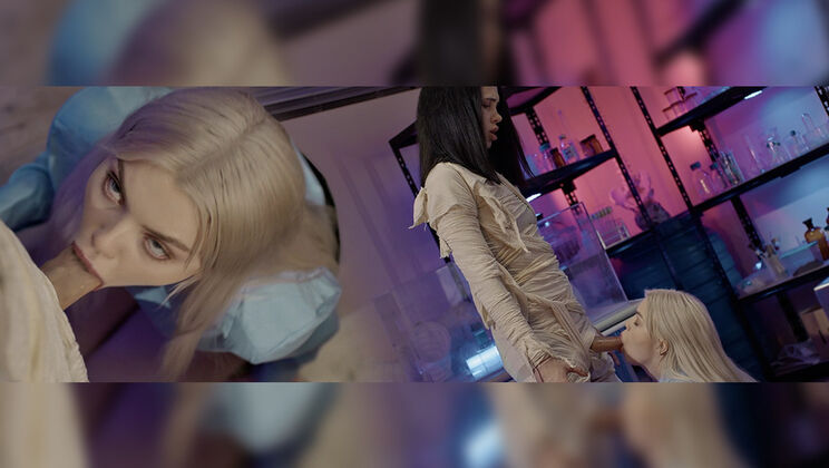 [FutanariXXX] - Creampie Surprise for the Blonde