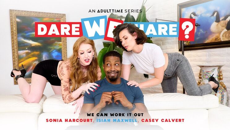 [RedHeadCollection] - Black Beauty Meets Redhead Loveliness - Casey Calvert - Isiah Maxwell - Sonia Harcourt
