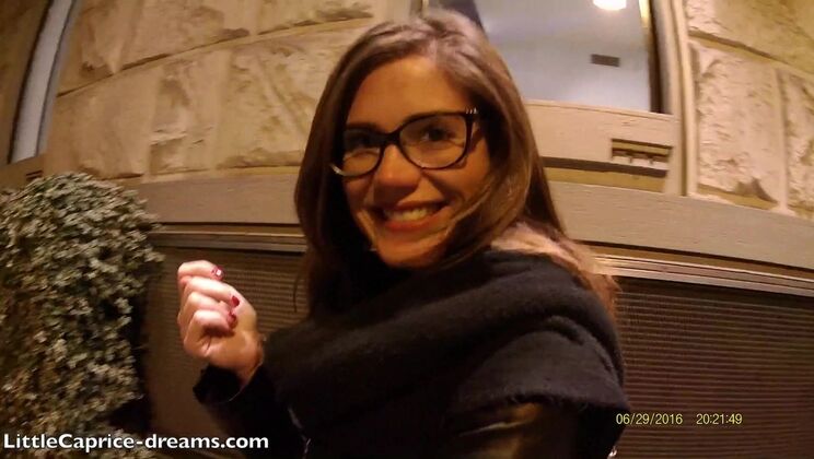 POV Adventure: Cum in Mouth with LittleCaprice