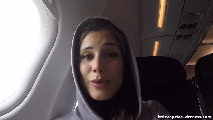 Brunette Bombshell LittleCaprice Seduces in Vegas