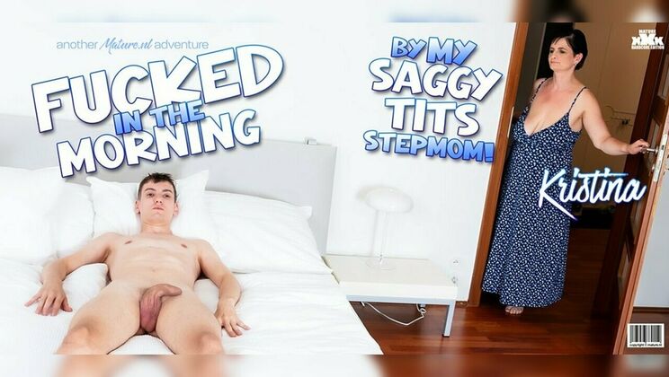 Stepson Fucks Stepmom Kristina's Shaved Pussy