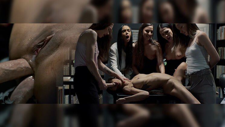 [FutanariXXX] - Black Angel and Veronica's Double Penetration Reading - Amirah Adara - Veronica Leal - Black Angel - Tabitha Poison - Alyssa Bounty - Matty Mila