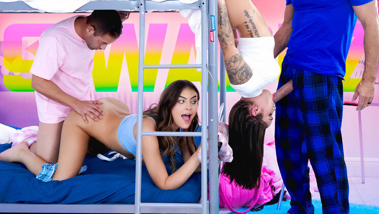 [DaughterSwap] - 69 College Orgasm with Old and Young - Nicky Rebel - Selina Bentz - Peter Fitzwell - Bunny Fae