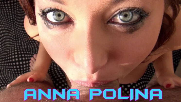 [WakeupnFuck] - Anna Polina's Striptease and Blowjob Performance - Anna Polina