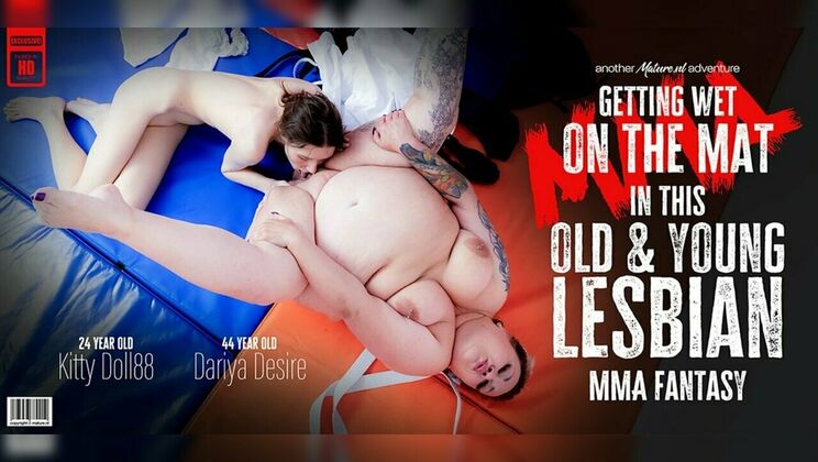 [Mature.nl] - Mature Lesbian Sex with Dariya Desire and Young Kitty Doll - Kitty Doll88 - Dariya Desire