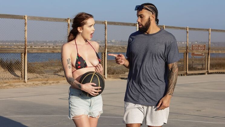 [RKPrime] - Basketball Babe Gets Pussy Licked Before Rough Sex - James Angel - Chloe Foxxe