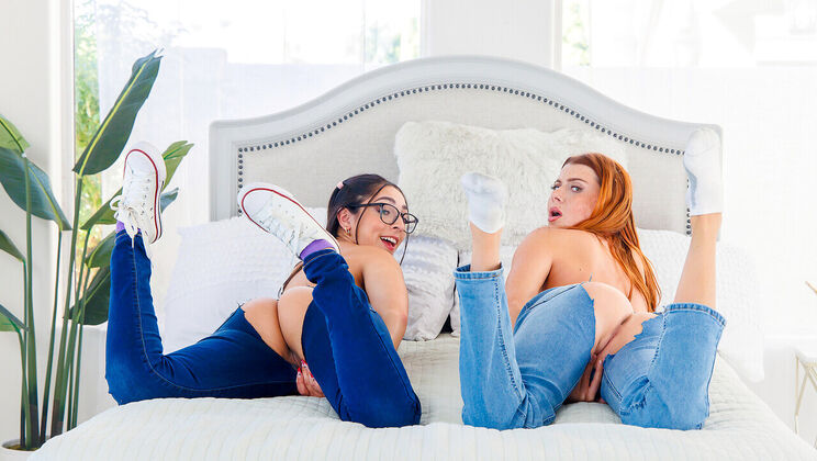 [StepSiblingsCaught] - Stepbro Fucks Them Rough - Small Tits & Medium Tits - Victor Ray - Madison Wilde - Stella Luxx