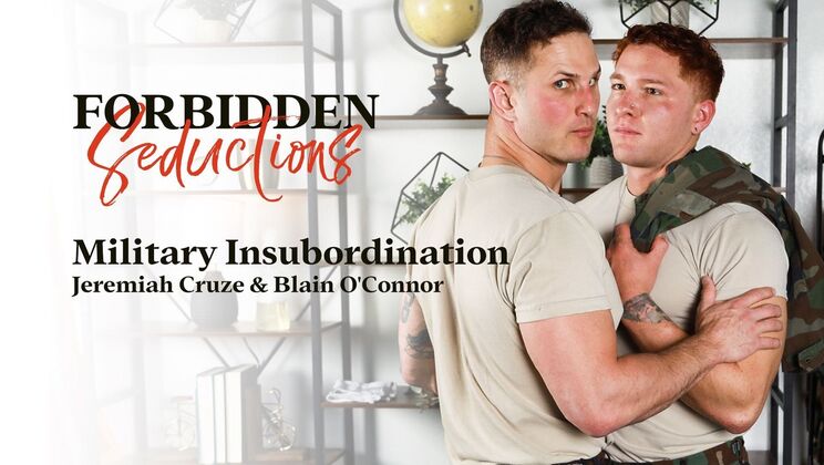 Military Insubordination - Hot Anal & Deepthroat Threesome