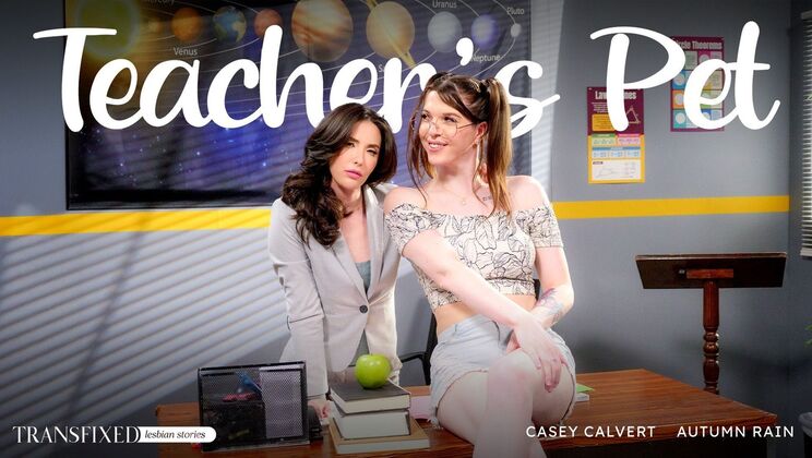 [Transfixed] - Hot Teacher Casey Calvert Kisses and Fucks - Casey Calvert - Autumn Rain