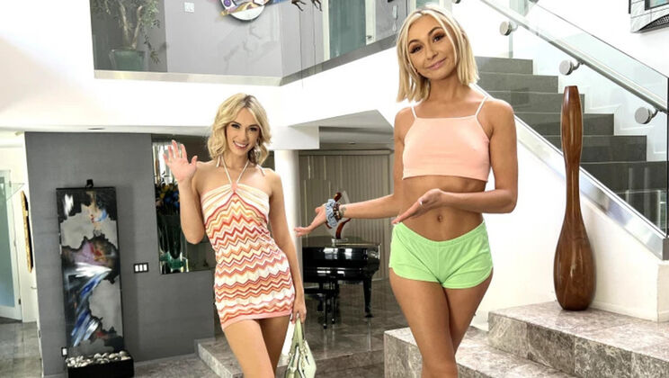 [intimatePOV] - Chloe Temple and Sky Pierce in a Naughty Threesome - Chloe Temple - Sky Pierce