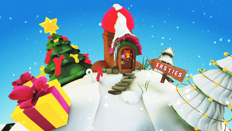 [Ersties] - Masturbation Madness: Laney & Olive Unwrap Advent Toys