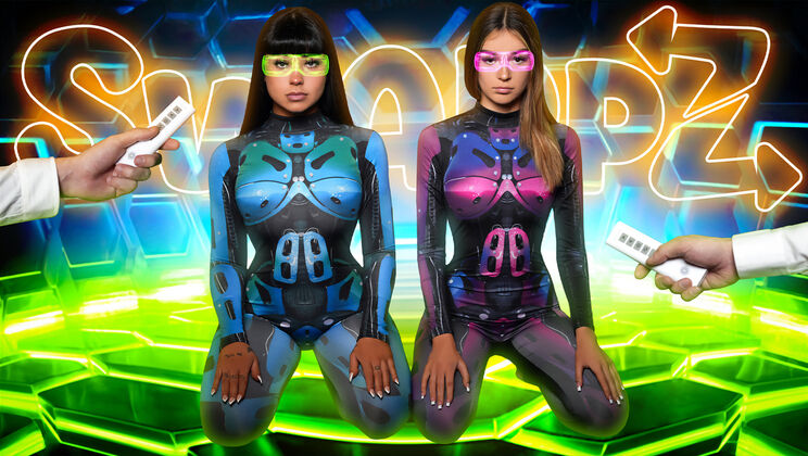 [SisSwap] - Stepbrother Fucks Robo-Stepsis Jayden Marcos Rough - Jayden Marcos - Sage Roux - Beca Barbie - Della Cate