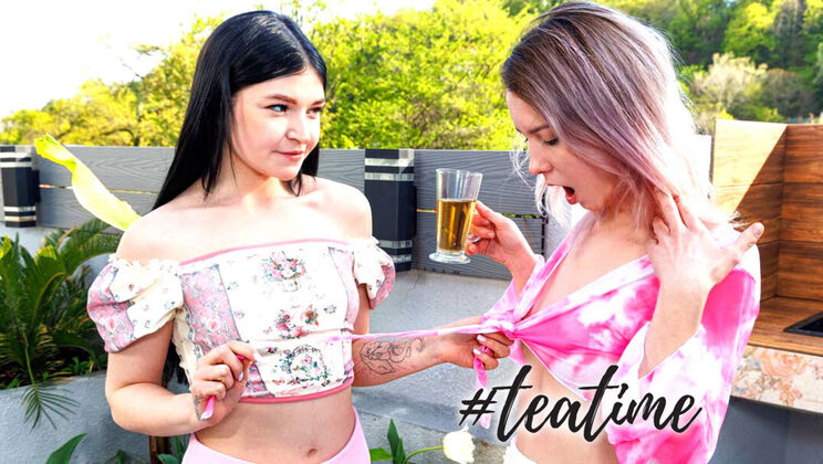 Alice Paradise & Virgin Butterfly - Natural Tits Teen Fun