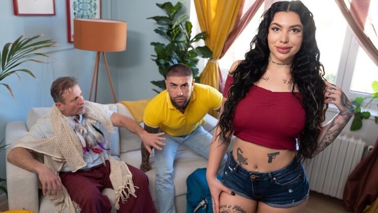 [FakeHostel] - Big Ass Brunette Sexy Nala Fucked in Missionary - George Uhl - Nestor Zarc - Sexy Nala
