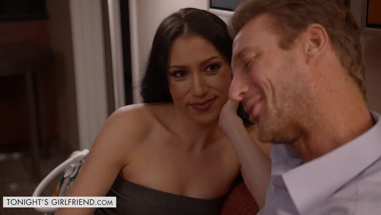 [Tonight’sGirlfriend] - Dominant client enjoys hotel fun with babe in stockings - Ryan Mclane - Judy Jolie