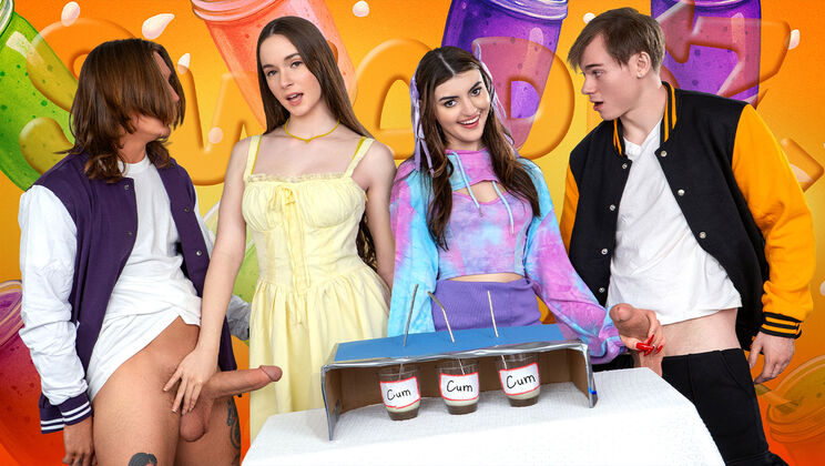 [SisSwap] - Hazel Moore’s Hairy Pussy & Double Blowjob - Hazel Moore - Anthony Pierce - Axel Haze - Pixie Smalls - Julia James