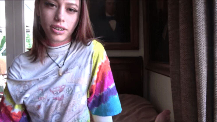 [FamilyTherapy] - Young Stepsister's First POV Blowjob - Laya Rae