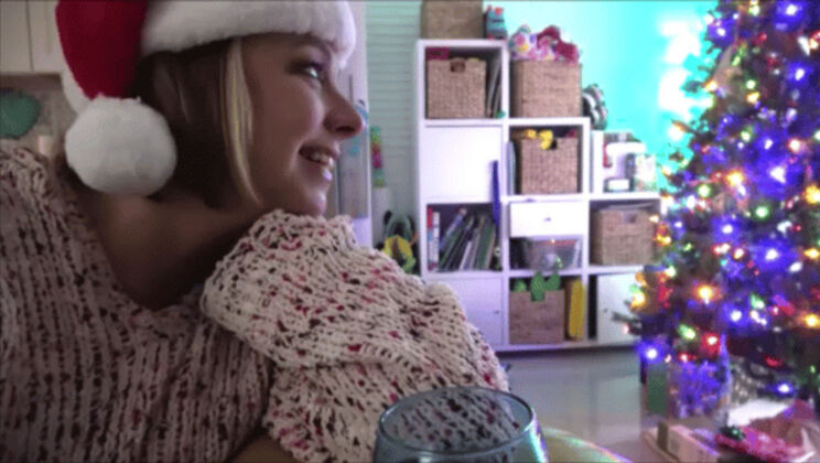 Christmas Party Turns into POV Sex Session