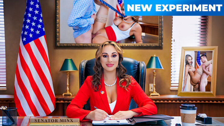 Monica Minx gives sloppy blowjob with cum finish