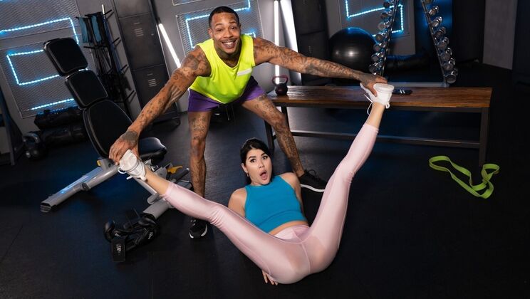 Stretching Gets Me So Hot