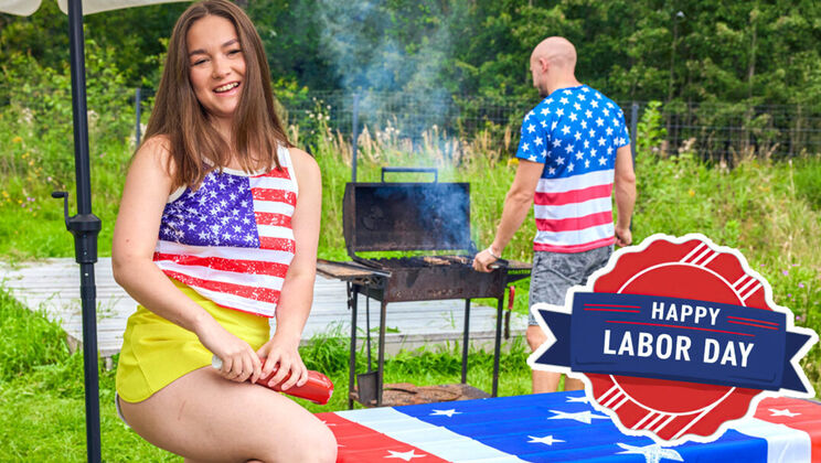 [ClubSweethearts] - European Curvy Girl Outdoor Sex with Aleks Sam - Hazel Grace - Aleks Sam