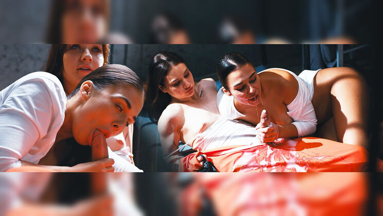 [FutanariXXX] - Petite Witch with Small Tits Blowjob