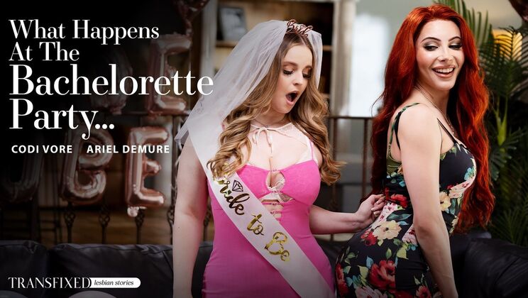 [Transfixed] - Caucasian Cuties Get Down and Dirty... - Codi Vore - Ariel Demure