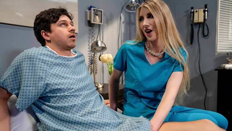 [TransSensual] - Nurse Uniform Ass Licking Action - Janelle Fennec - Dakota Wonders