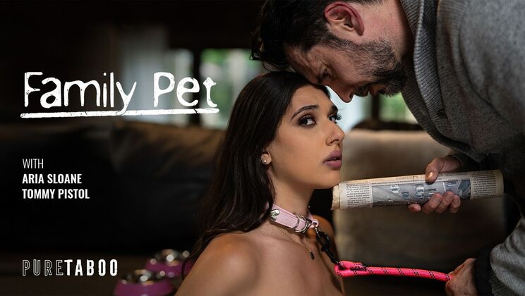 [PureTaboo] - Old and Young: Stepdad Fucks Teen Hard - Tommy Pistol - Aria Sloane