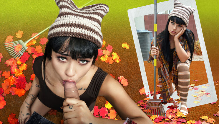 Busty Latina Babysitter Beca Gives Blowjob To Older Boss