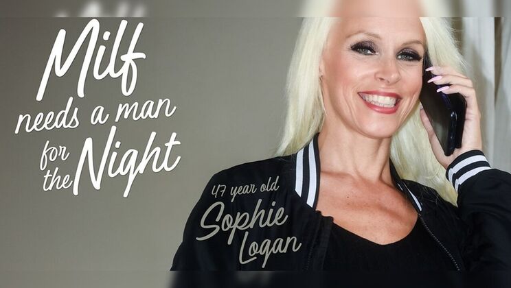 Blonde Mom Sophie Logan Craves Cum Calls Mr. Jungle For Side Fuck