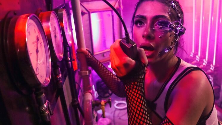 [DigitalPlayground] - Space Junk - Big Tits & Small Tits Girls Share Big Cock for Cum on Tits - Sam Bourne - Xander Corvus - Tru Kait - Geishakyd