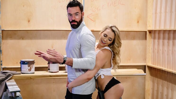 [DigitalPlayground] - Standing Doggystyle and Spanking in a Fetish Video - Mia Malkova - Markus Dupree - Danny Mountain